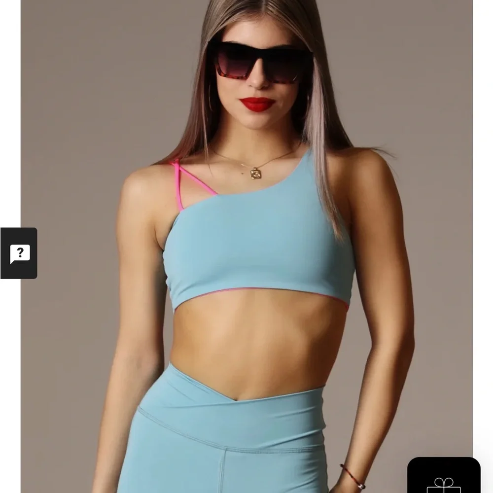 NWT Tiger Friday Dancewear May Reversible Crop Size CL Color Cotton Candy - Picture 8 of 12